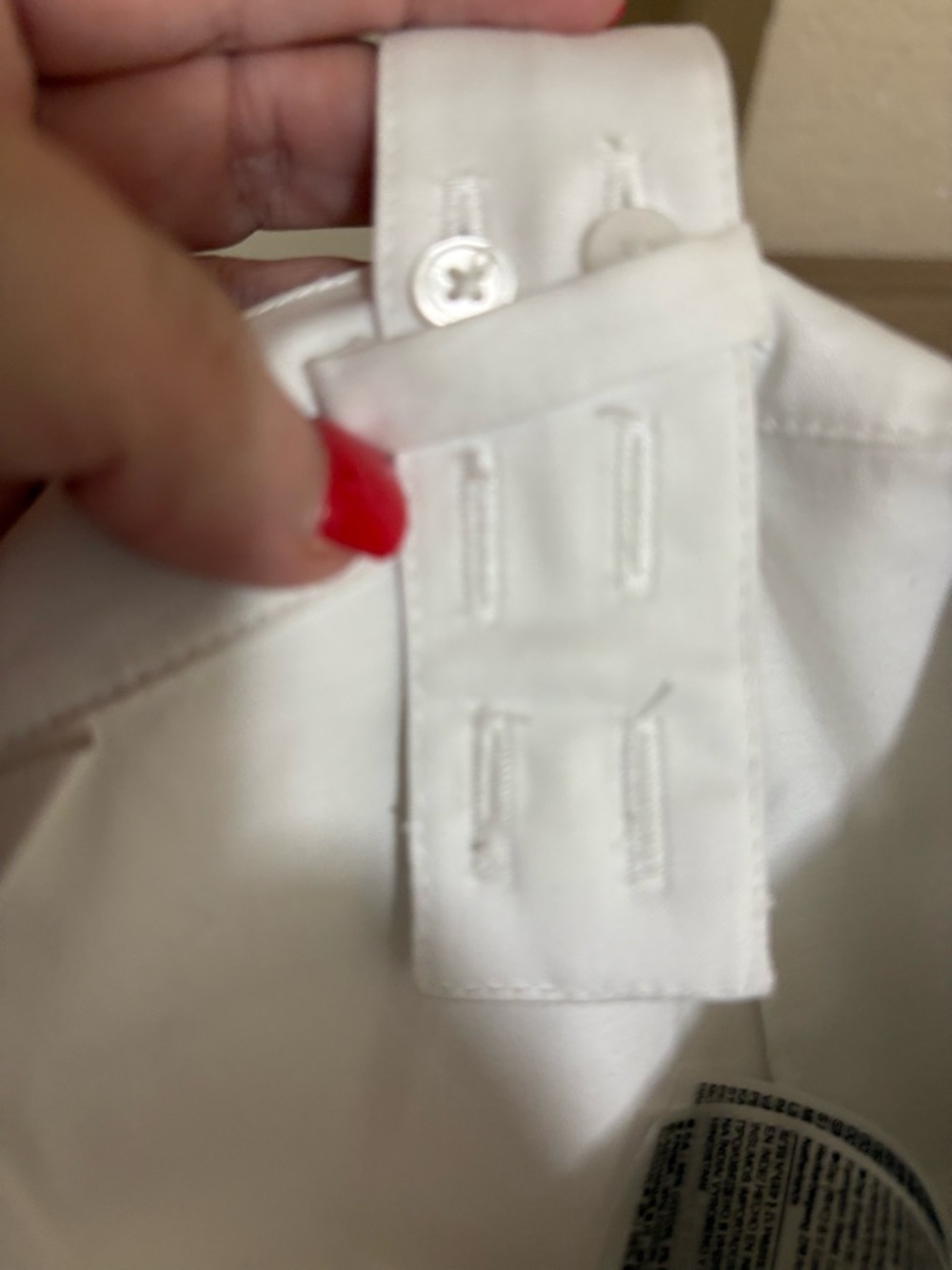 Banana Republic White Sleeveless Cotton Wideleg Cotton blend Jumpsuit Size 8 - Picture 13 of 16